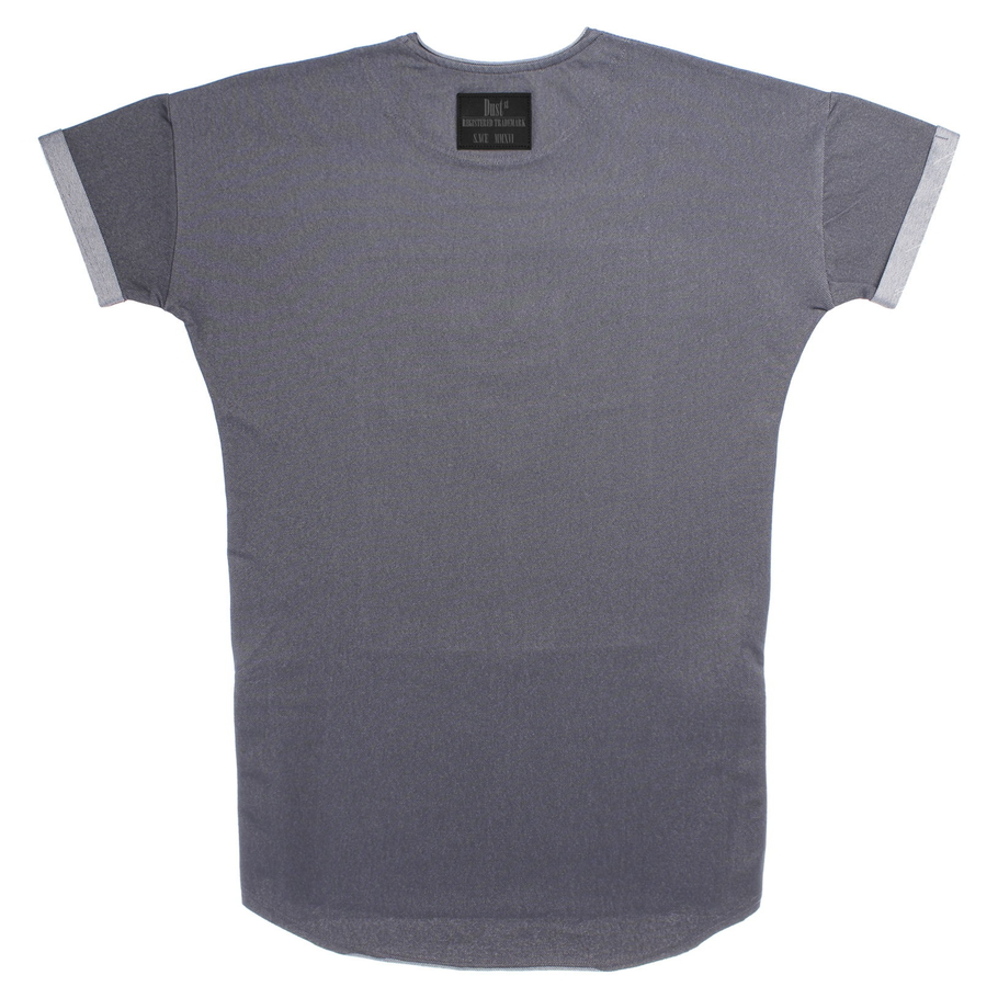t-shirt SkULL denim grey
