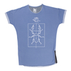  t-shirt BEEtLE denim blue