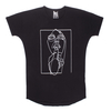 t-shirt fACE black