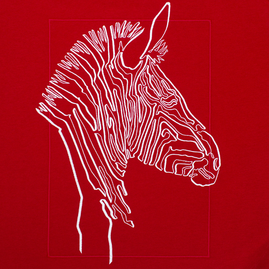 swtshirt ZEbRA red