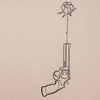 t-shirt GuN cappuccino