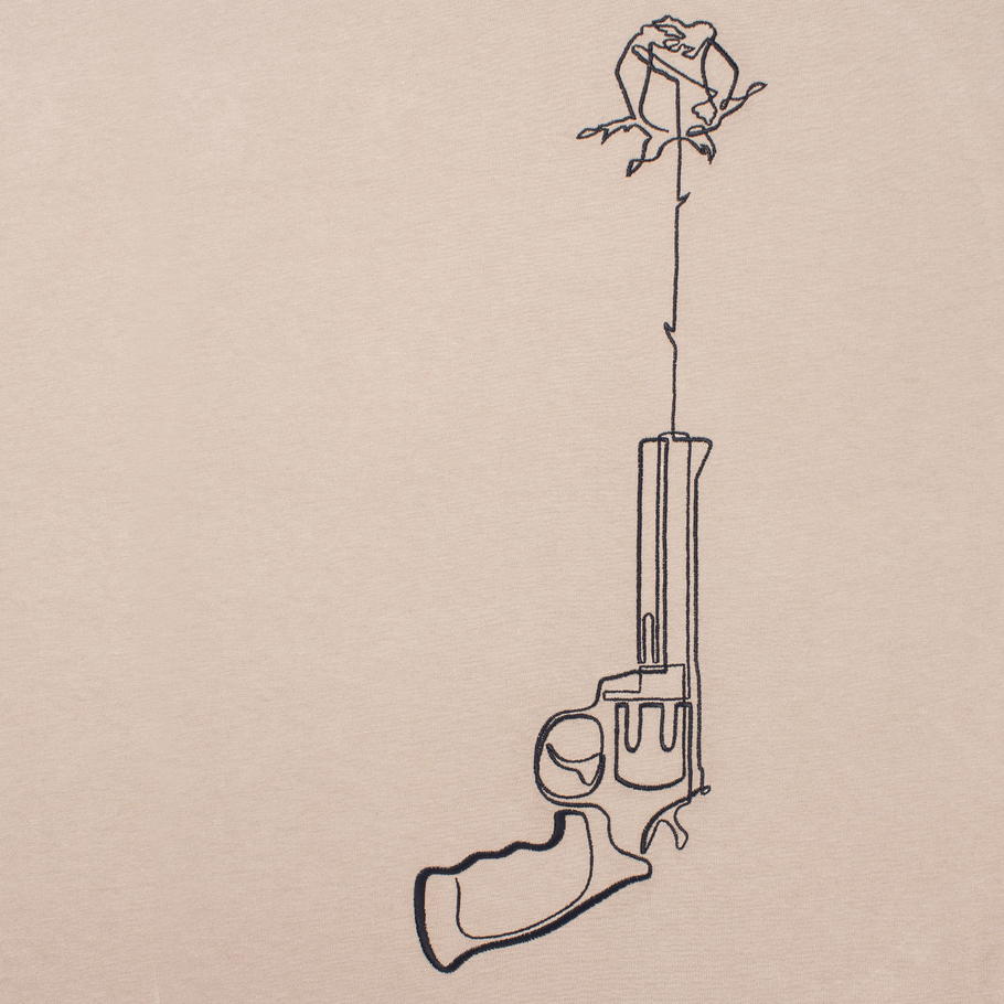 t-shirt GuN cappuccino