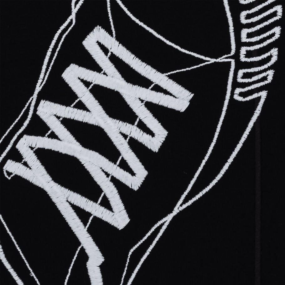 t-shirt SNEAkERS black