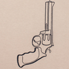 t-shirt GuN cappuccino