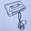 t-shirt TApE blue
