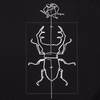 t-shirt bEEtLE black