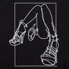 t-shirt TeASE black