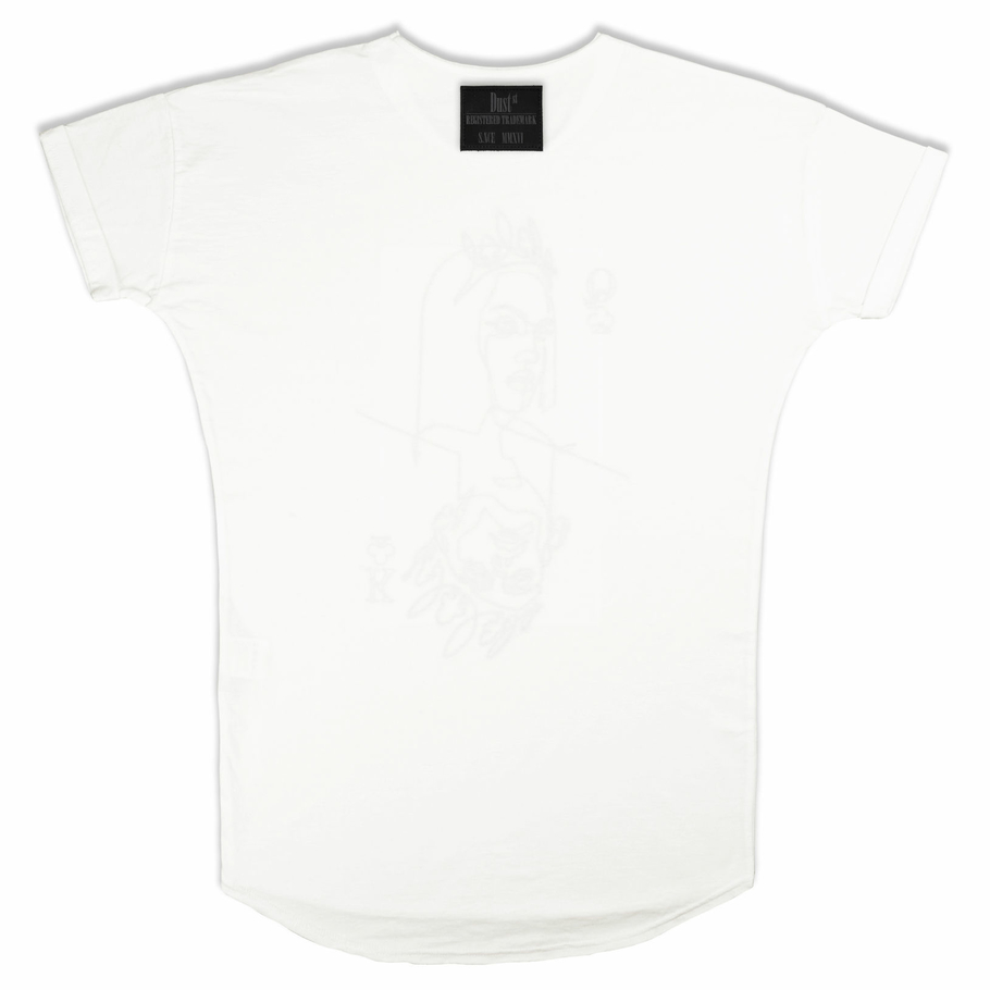 t-shirt POkER white (milk)