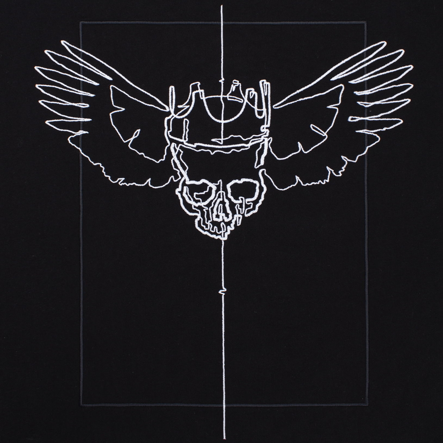 swtshirt SkuLL black