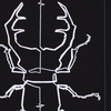 t-shirt bEEtLE black