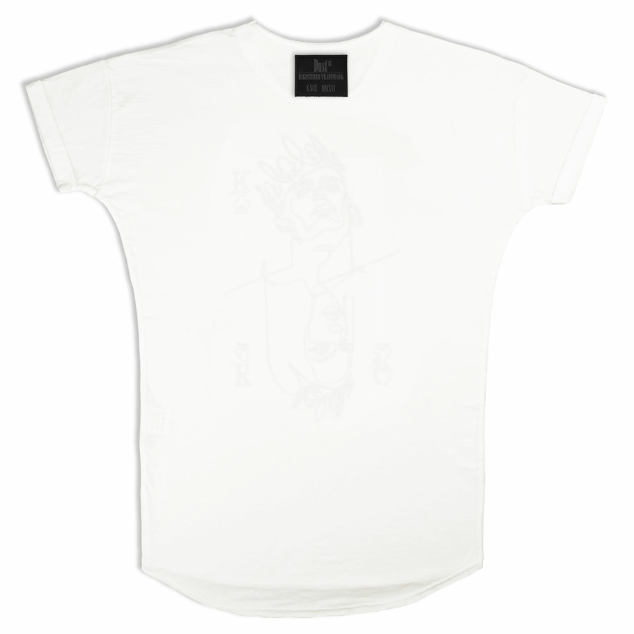 t-shirt POkER-Q white (milk)