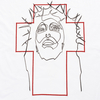 t-shirt Red Cross white