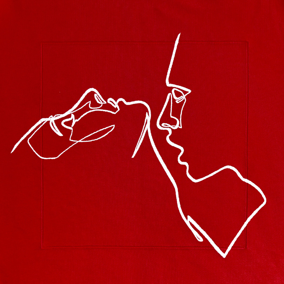 swtshirt SilhOUEttE red