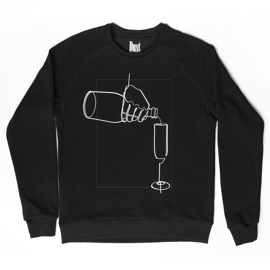 sweatshirt CHAMPAGNE black