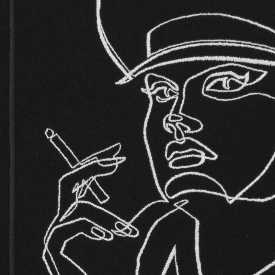 sweatshirt QUEEN OF SPADES black