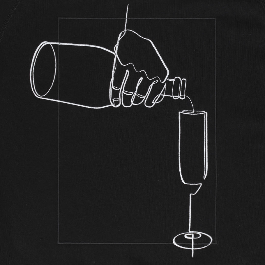 sweatshirt CHAMPAGNE black
