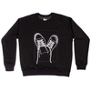sweatshirt SNEAkERS black