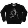 swtshirt HoRSe black