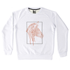 swtshirt ZEbRA white