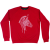 swtshirt ZEbRA red