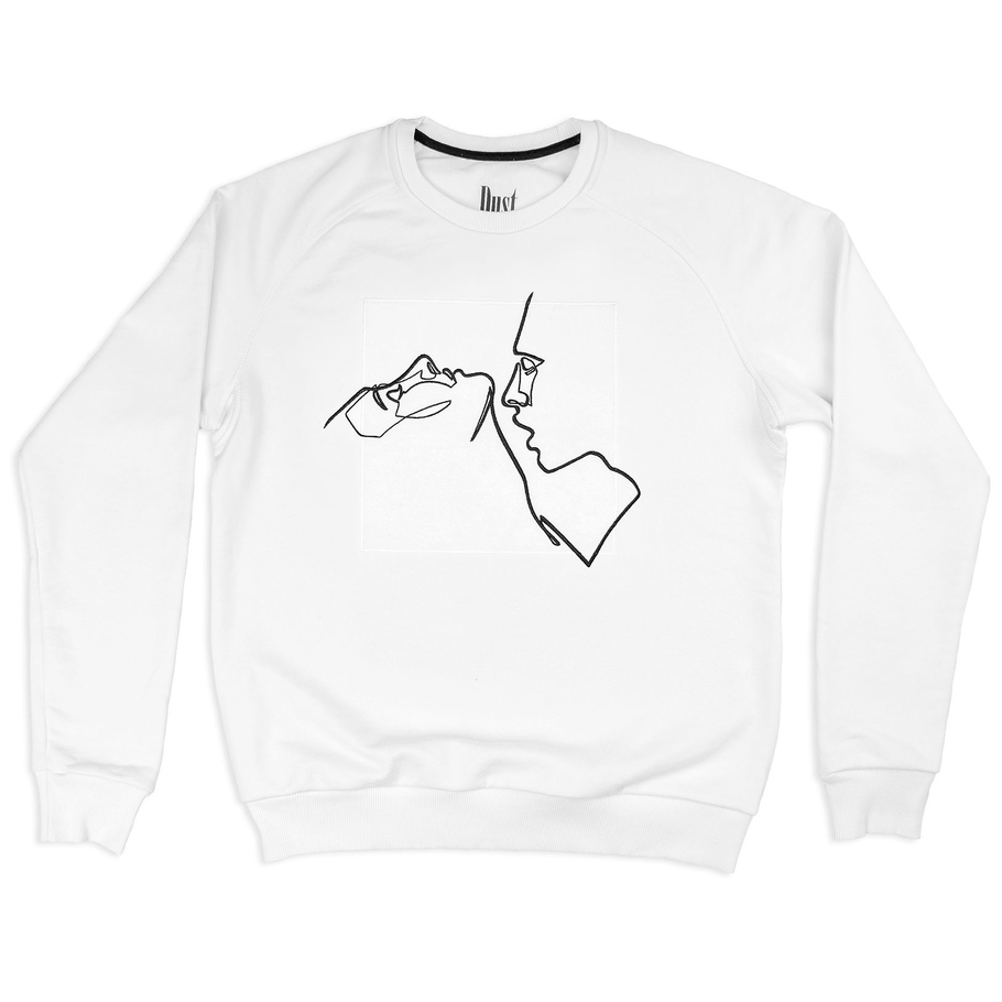 swtshirt SilhOUEttE white