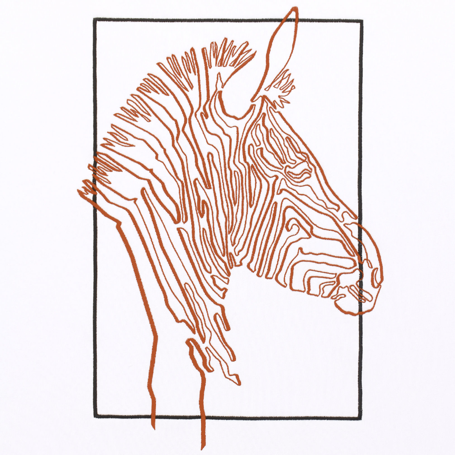 swtshirt ZEbRA white