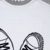 sweatshirt SNeAkERS white/gray