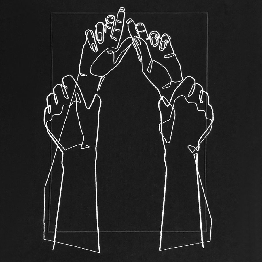sweatshirt HANdS black 